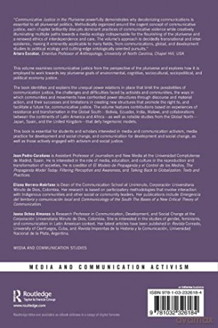 Communicative Justice In The Pluriverse: - Joan Pedro-Cara Ana [KSIĄŻKA]