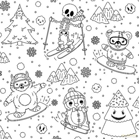 Creepy Cute Goth Coloring Book - Gaynor Carradice [KSIĄŻKA]