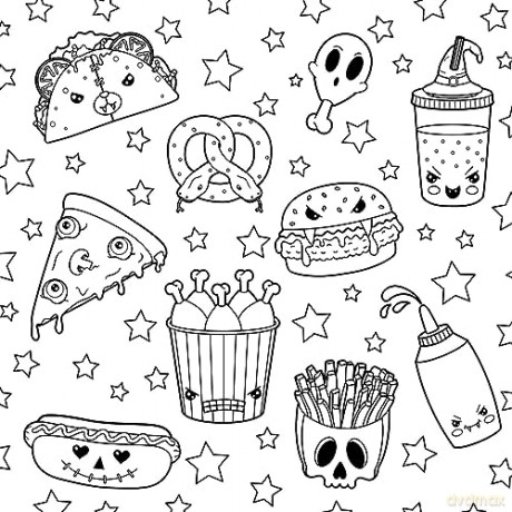 Creepy Cute Goth Coloring Book - Gaynor Carradice [KSIĄŻKA]