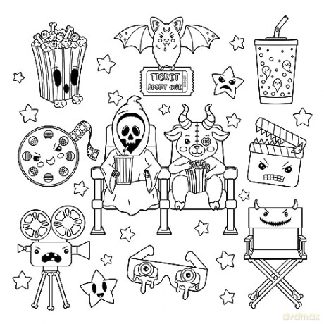 Creepy Cute Goth Coloring Book - Gaynor Carradice [KSIĄŻKA]