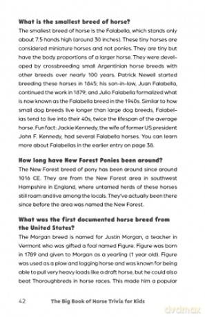 Big Book Of Horse Trivia For Kids - Bernadette Johnson [KSIĄŻKA]