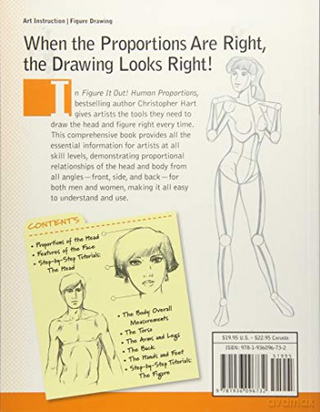 Figure It Out Human Proportions - Chris Hart [KSIĄŻKA]
