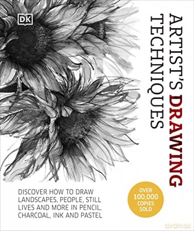 Artists Drawing Techniques - Dk [KSIĄŻKA]