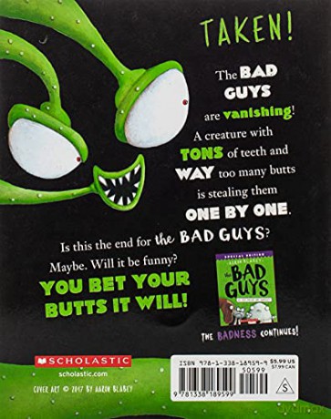 Bad Guys In Alien Vs Bad Guys - Aaron Blabey [KSIĄŻKA]