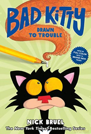Bad Kitty Drawn To Trouble Color - Nick Bruel [KSIĄŻKA]