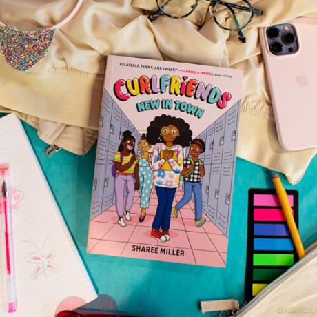 Curlfriends New In Town A Graphic Nov - Sharee Miller [KSIĄŻKA]