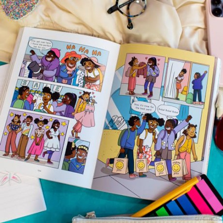 Curlfriends New In Town A Graphic Nov - Sharee Miller [KSIĄŻKA]