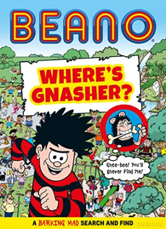 Beano Wheres Gnasher - Beano Studios [KSIĄŻKA]