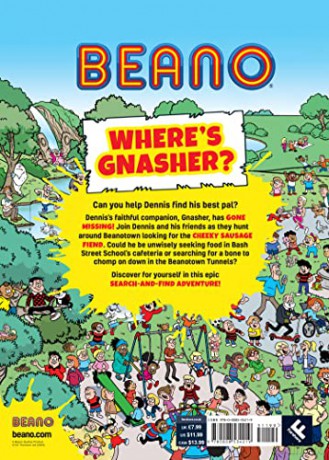 Beano Wheres Gnasher - Beano Studios [KSIĄŻKA]