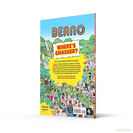 Beano Wheres Gnasher - Beano Studios [KSIĄŻKA]