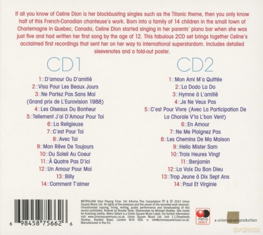 Celine Dion: Avec Toi (digipack) [2CD]