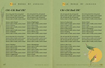Folk Songs Of Jamaica - Al Campbell [KSIĄŻKA]