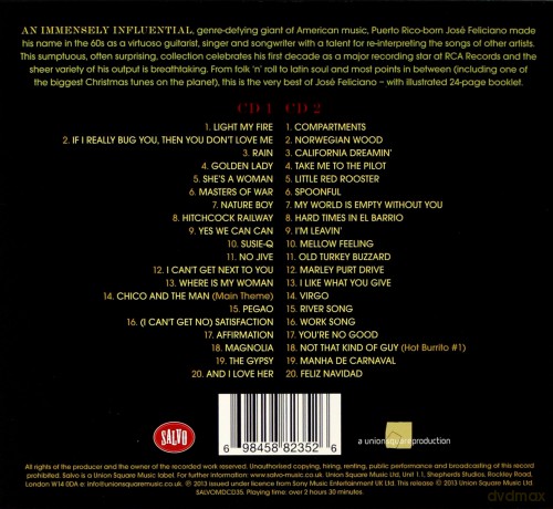 Jose Feliciano: No Jive The Very Best Of [2CD]