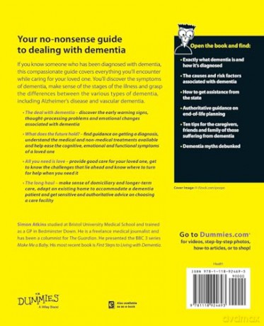 Dealing With Dementia For Dummies - Simon Atkins [KSIĄŻKA]