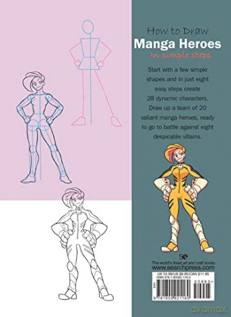 How To Draw Manga Heroes - Yishan Li [KSIĄŻKA]