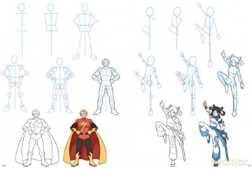 How To Draw Manga Heroes - Yishan Li [KSIĄŻKA]