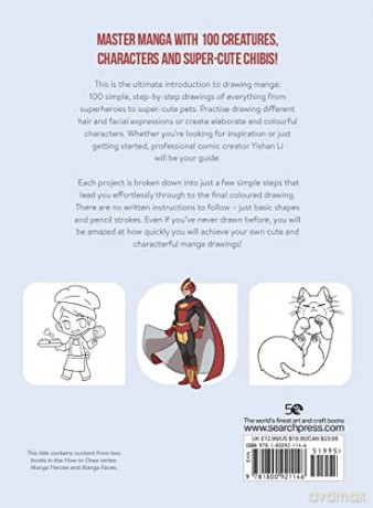 Draw 100 Manga - Yishan Li [KSIĄŻKA]
