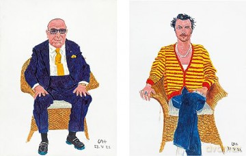 David Hockney Normandy Portraits - David Hockney [KSIĄŻKA]