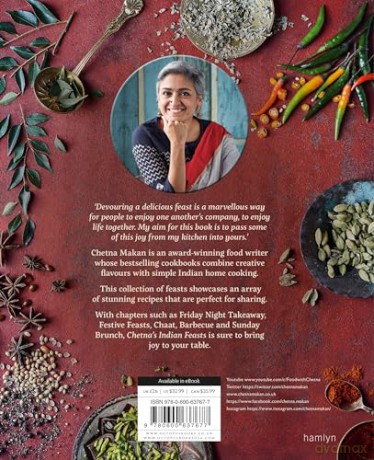 Chetnas Indian Feasts - Chetna Makan [KSIĄŻKA]