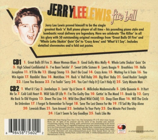 Jerry Lee Lewis: Fire Ball (digipack) [2CD]