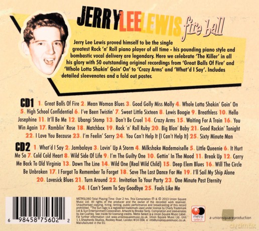 Jerry Lee Lewis: Fire Ball (digipack) [2CD]