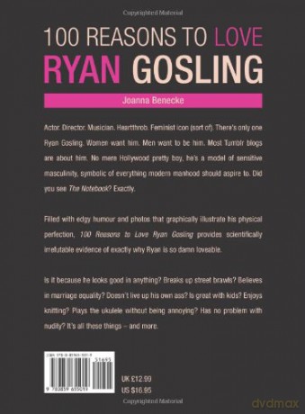 100 Reasons To Love Ryan Gosling - Amy Carpenter [KSIĄŻKA]