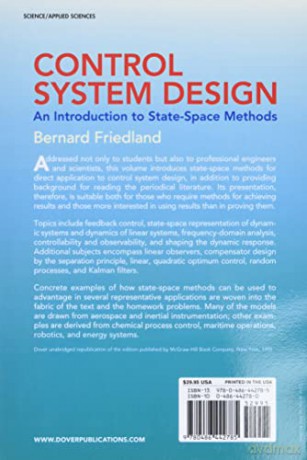 Control System Design - Bernard Friedla [KSIĄŻKA]