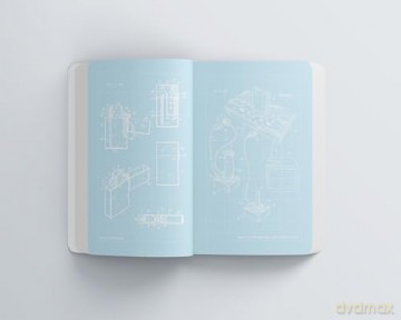 Blueprint Notebook - Dokument Press [KSIĄŻKA]