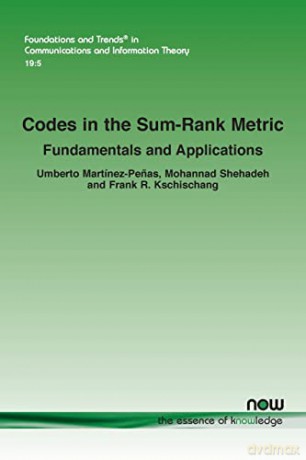 Codes In The Sum-Rank Metric: Fundamenta - Umbe Mart Nez-Pe As [KSIĄŻKA]