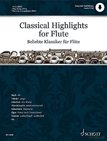 Classical Highlights For Flute - Kate Mitchell [KSIĄŻKA]