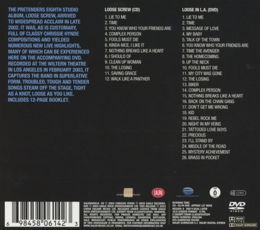 The Pretenders: Loose Screw [CD]+[DVD]