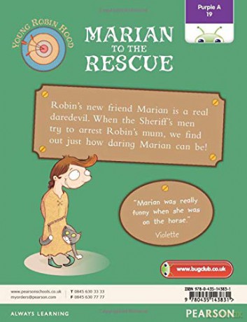 Bug Club Young Robin Hood Marian To Th - Bradman Tony [KSIĄŻKA]