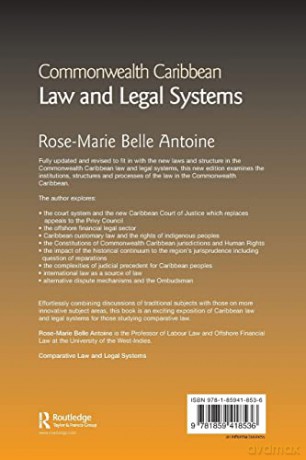 Commonwealth Caribbean Law And Legal Sys - Rose- Belle Antoine [KSIĄŻKA]