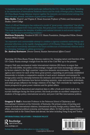 Examining Uschinarussia Foreign Relation - Gregory O. Hall [KSIĄŻKA]