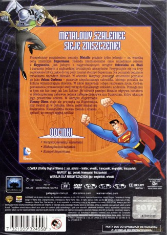 Superman Super-Villains: Metallo [DVD]