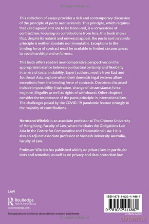 Contract Law In Changing Times - Normann Witzleb [KSIĄŻKA]
