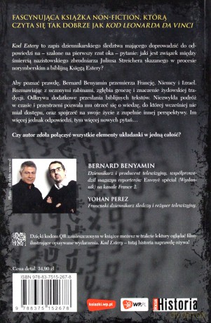 Kod Estery - Bernard Benyamin, Yohan Perez [KSIĄŻKA]