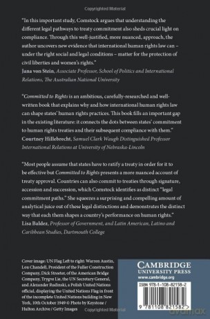 Committed To Rights - Comstock Audrey L. [KSIĄŻKA]