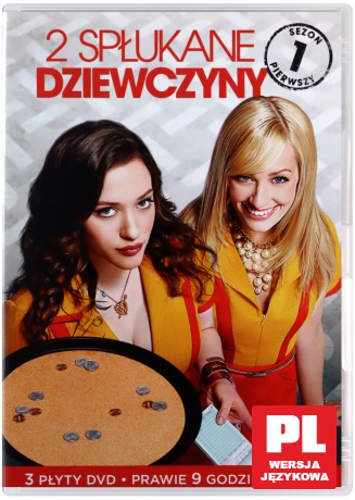 Dwie spłukane dziewczyny Sezon 1 [3DVD]