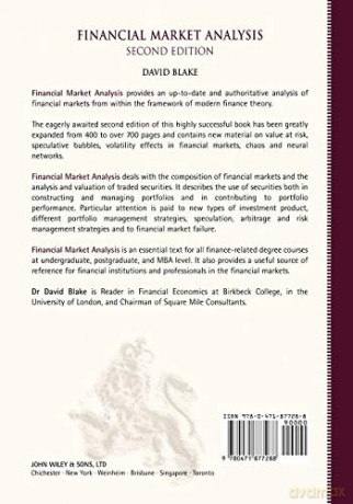 Financial Market Analysis 2nd Edition - Blake [KSIĄŻKA]