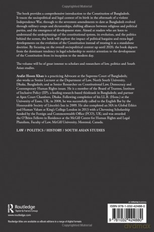 Constitution Of Bangladesh - Arafat Hosen Khan [KSIĄŻKA]