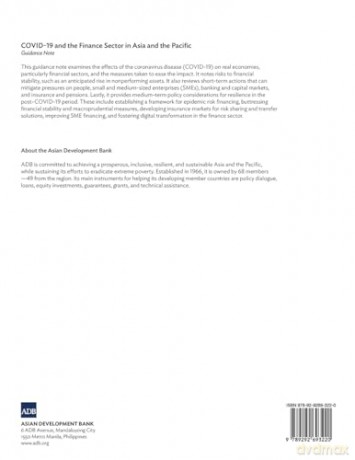 Covid-19 And The Finance Sector In Asia - Asian Development Ba [KSIĄŻKA]