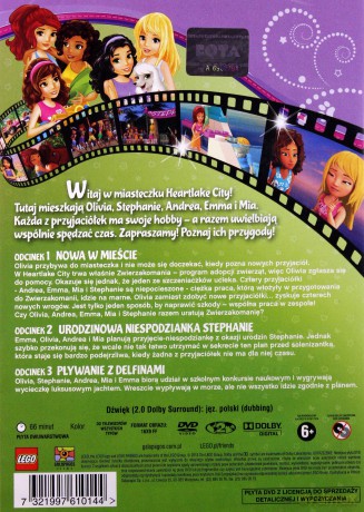 LEGO Friends część 1 (odcinki 1-3) [DVD]