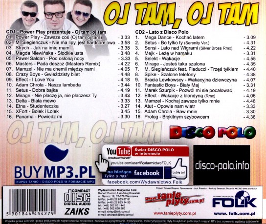 Power Play prezentuje: Oj tam oj tam [2CD]