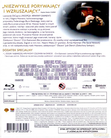 J. Edgar (Premium Collection) [Blu-Ray]
