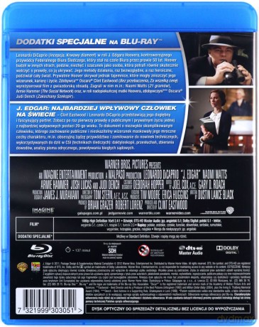 J. Edgar (Premium Collection) [Blu-Ray]