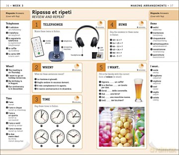 15 Minute Italian Learn In Just 12 Weeks - Dk [KSIĄŻKA]