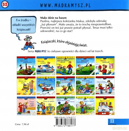 Maks idzie na basen - Sabine Kraushaar, Christian Tielmann [KSIĄŻKA] 