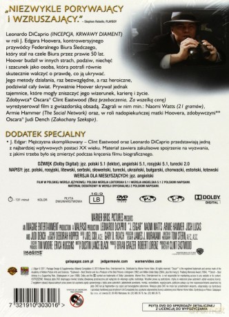 J. Edgar (Premium Collection) [DVD]