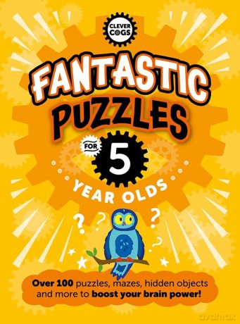 Fantastic Puzzles For Five Year Olds - Noodle Juice [KSIĄŻKA]